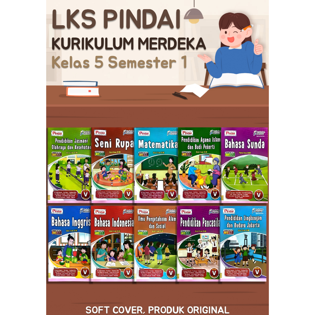 LKS PINDAI Kelas 5 Semester 1 Kurikulum Merdeka (Arya Duta)