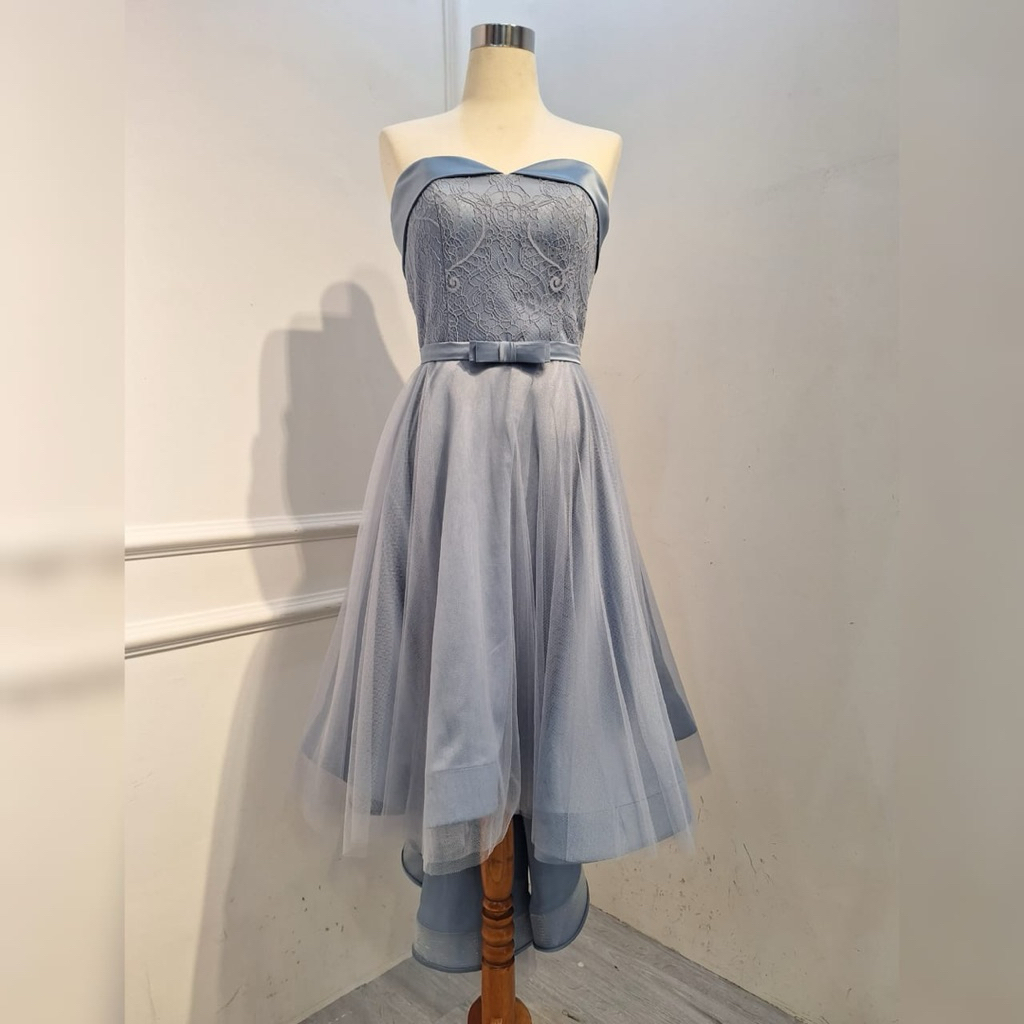 High Low Dress Satin Tile