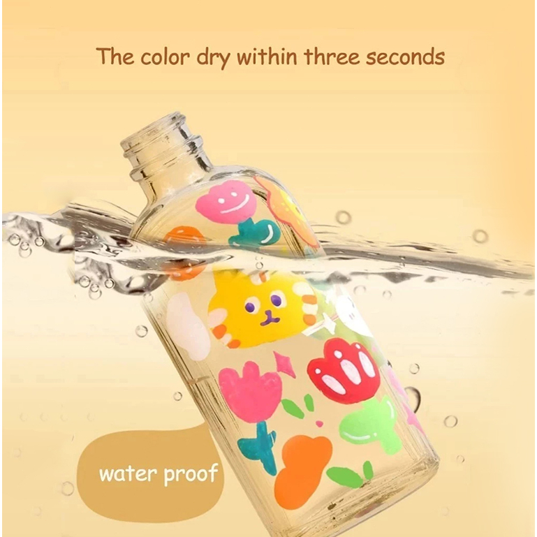 

Ay00! HAHA TOY Acrylic Marker Set Spidol Akrilik DIY Painting Acrylic Painter Pastel Pulpen Drawing