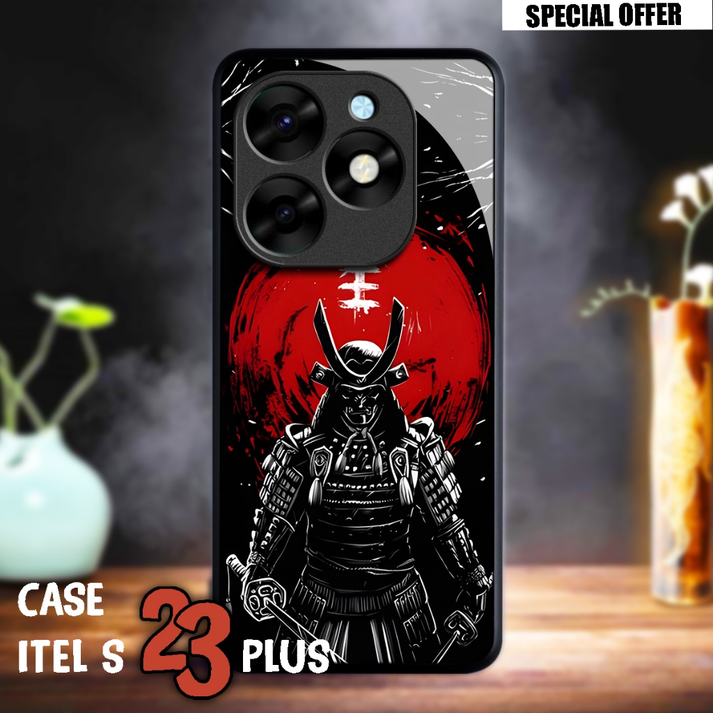 Bonanza - Case Itel S23 Plus   - Case Custom - Kesing Hp Itel S23 Plus Terlaris - Fashion Kesing - B