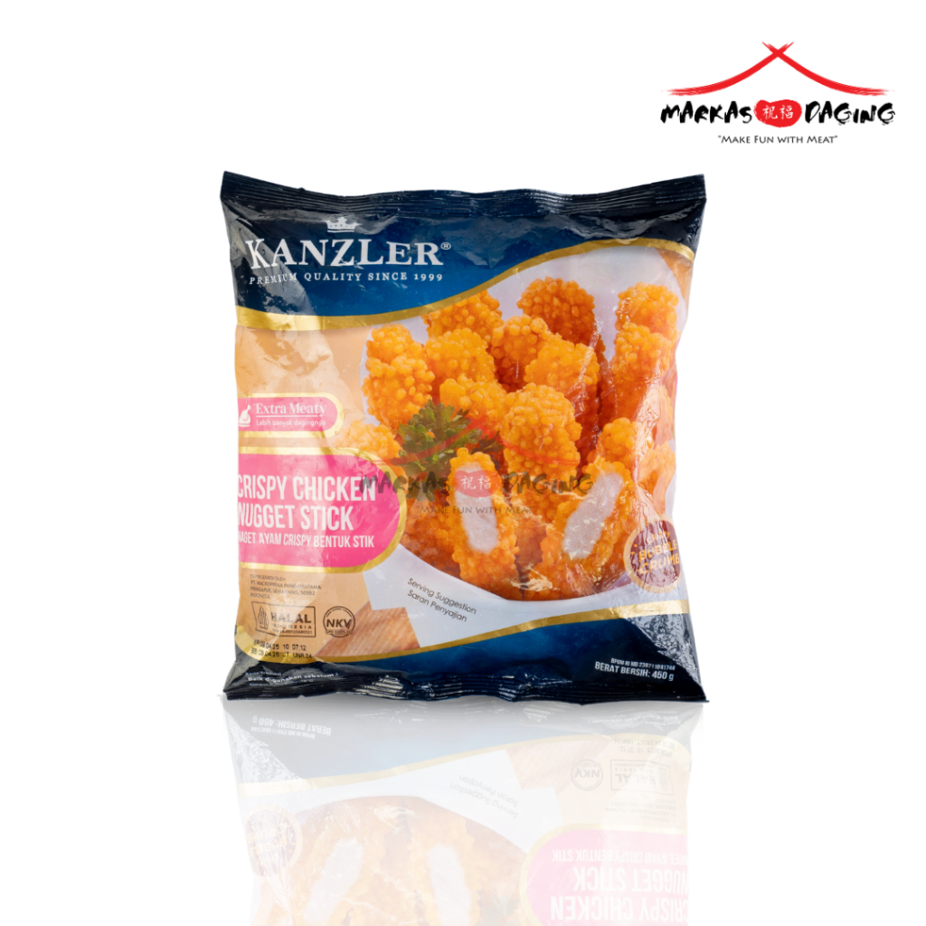 

250gr KANZLER STICK CHIKEN NUGGET Chrispy - Markasdaging