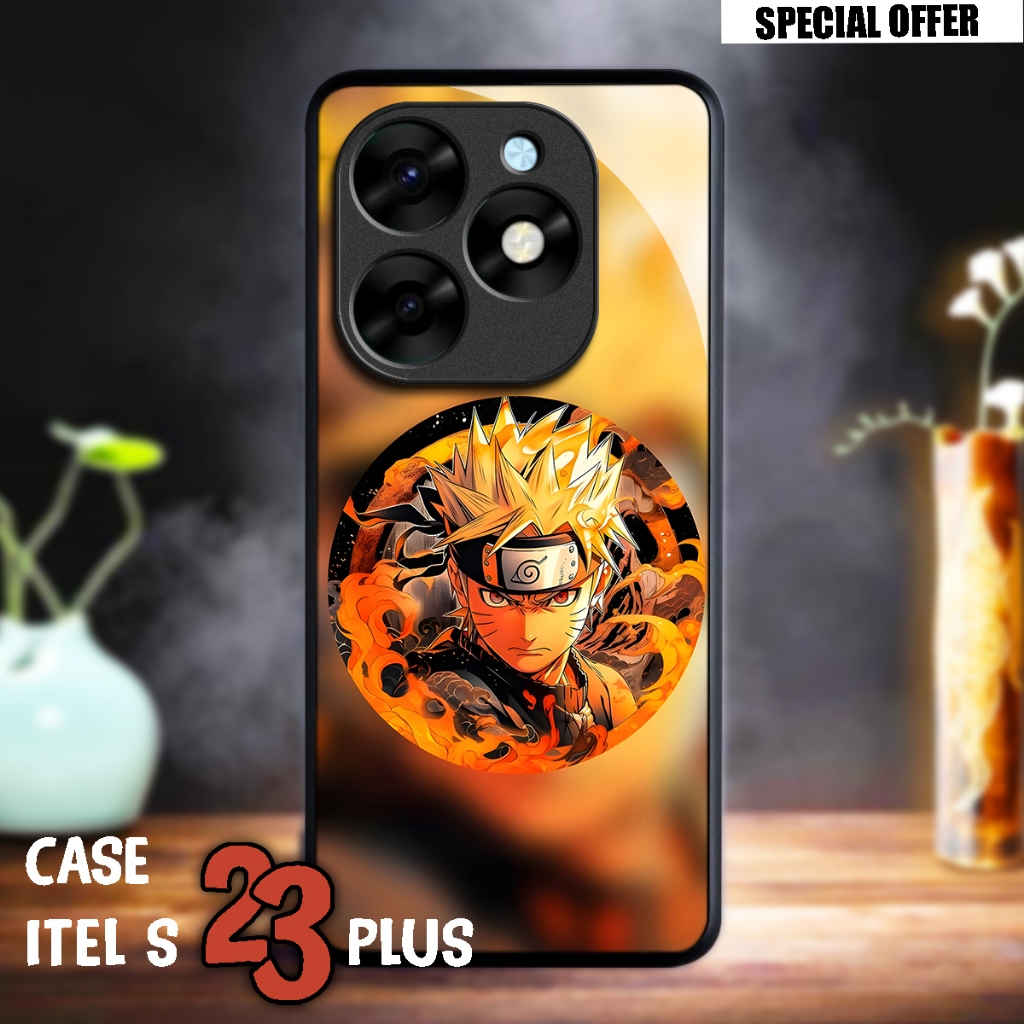 Bonanza - Case Itel S23 Plus   - Case Custom - Kesing Hp Itel S23 Plus Terlaris - Fashion Kesing - B