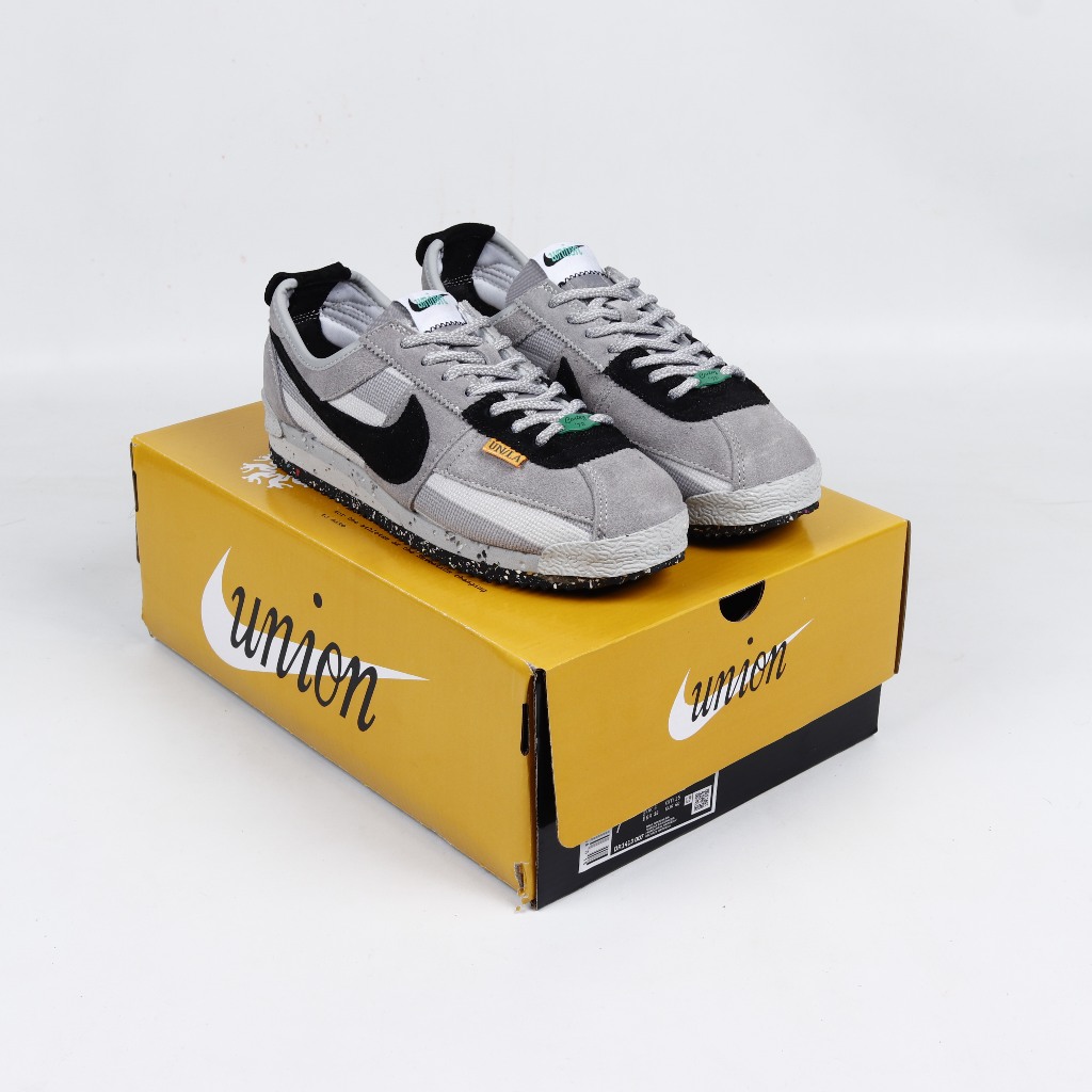 Union X Nike Cortez Light Grey Black
