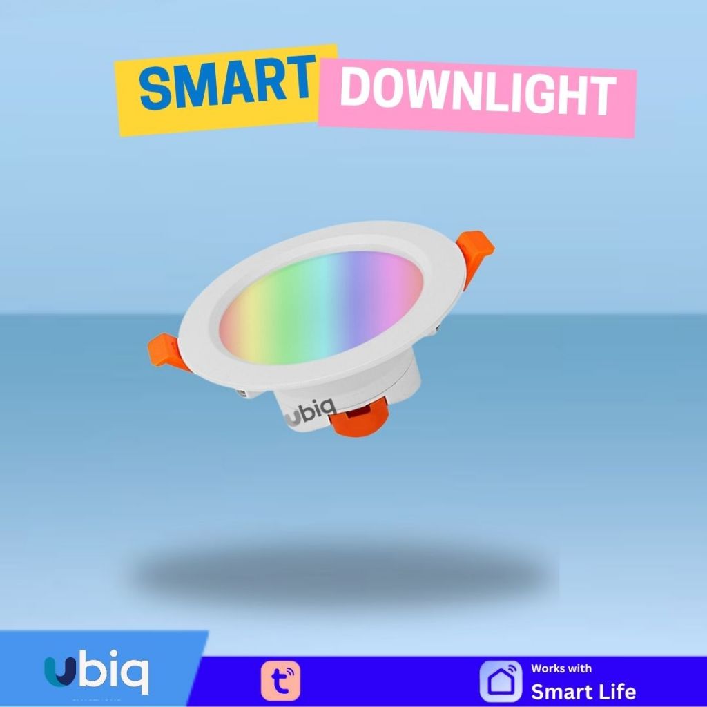 UBIQ Smart Ceiling Downlight RGB Tuya downlight plafon lampu plafon lampu downlight