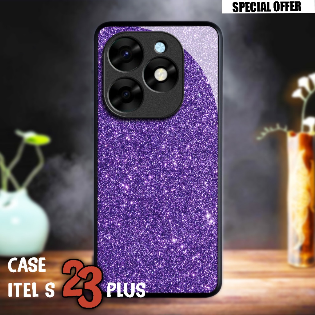 Bonanza - Case Itel S23 Plus   - Case Custom - Kesing Hp Itel S23 Plus Terlaris - Fashion Kesing - B