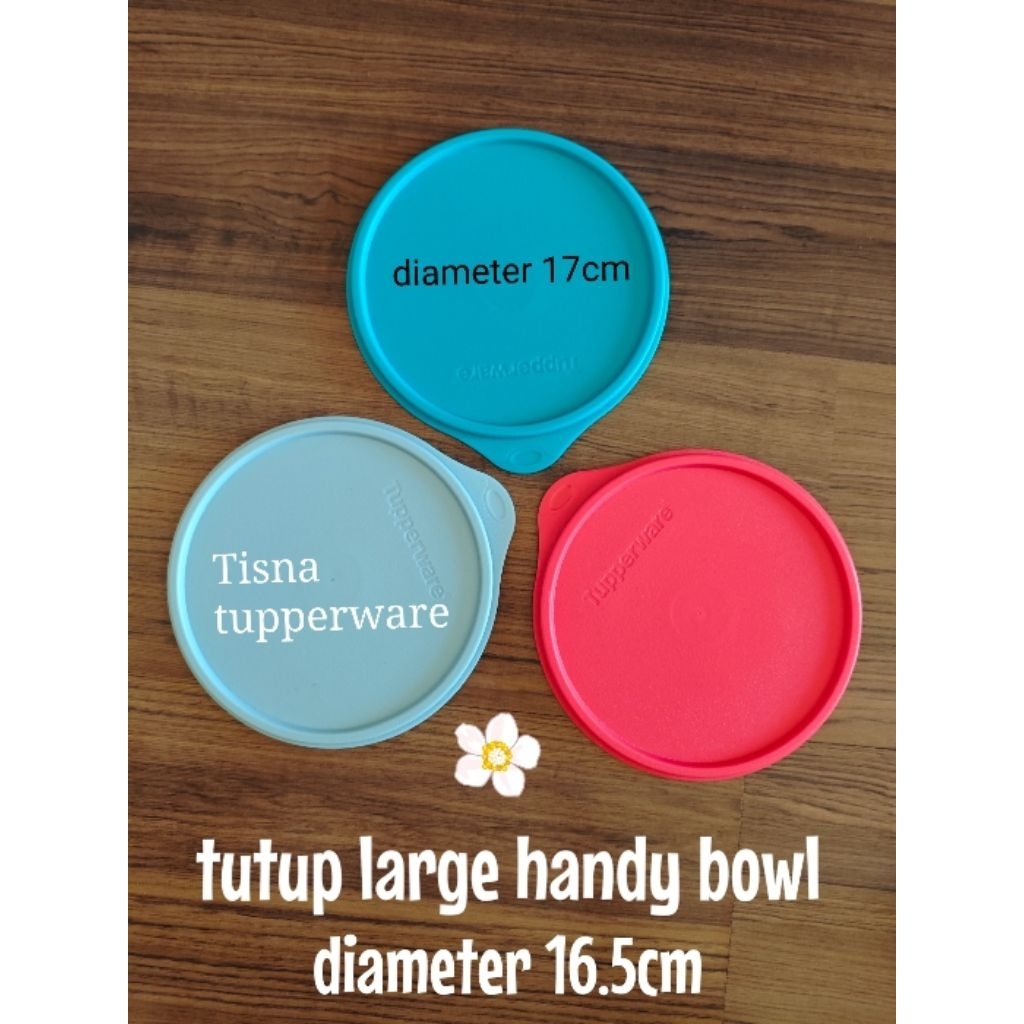 tutup large handy bowl tupperware