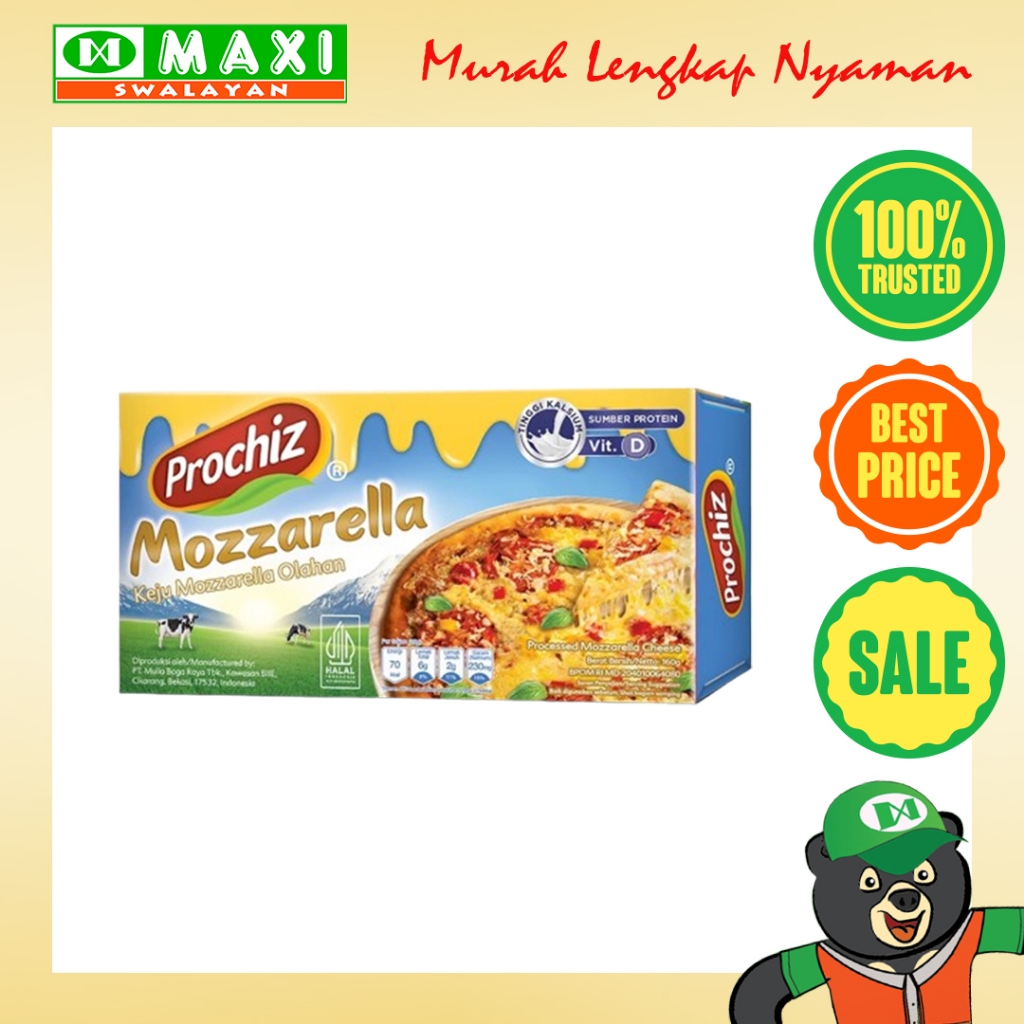 

Prochiz Mozzarela 160gram.