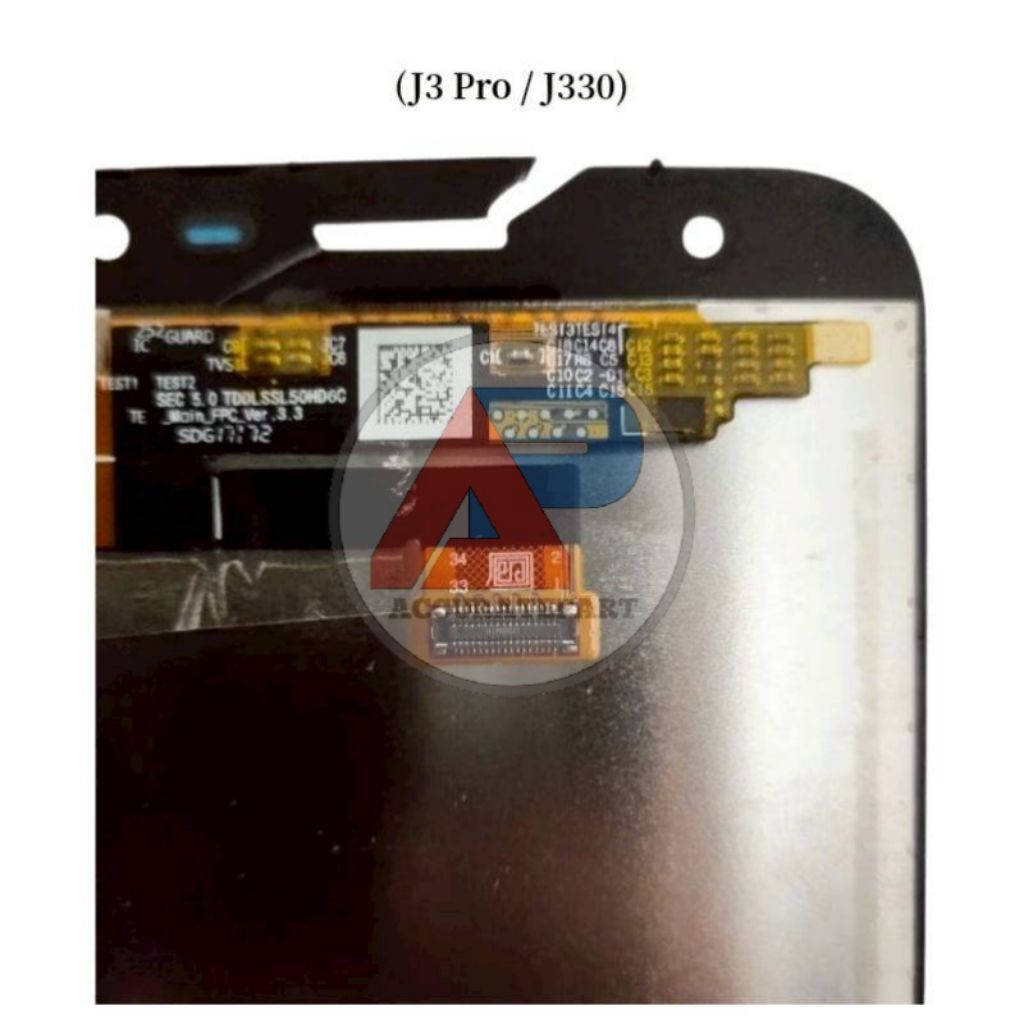 Konektor Lcd Samsung J3 Pro J330 J5 Pro J530 J7 Pro J730 A8 Plus A730 Copotan Unit