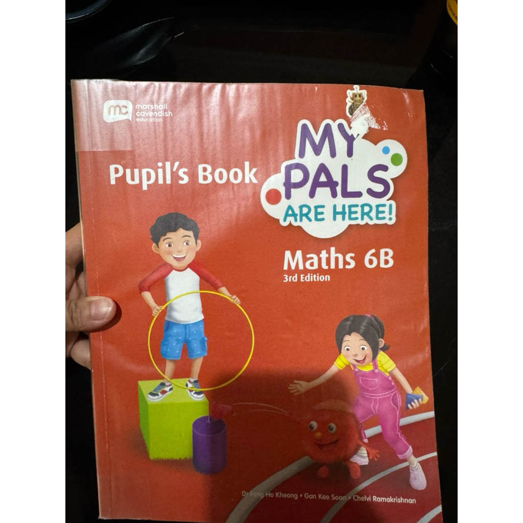 My pals pupils book math 6B bekas preloved