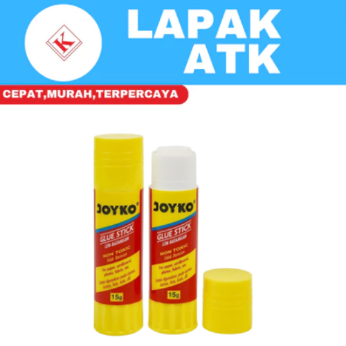 

glue stick merk joyko 15 gr LEM KERTAS / LEM PUTAR / LEM STIK +