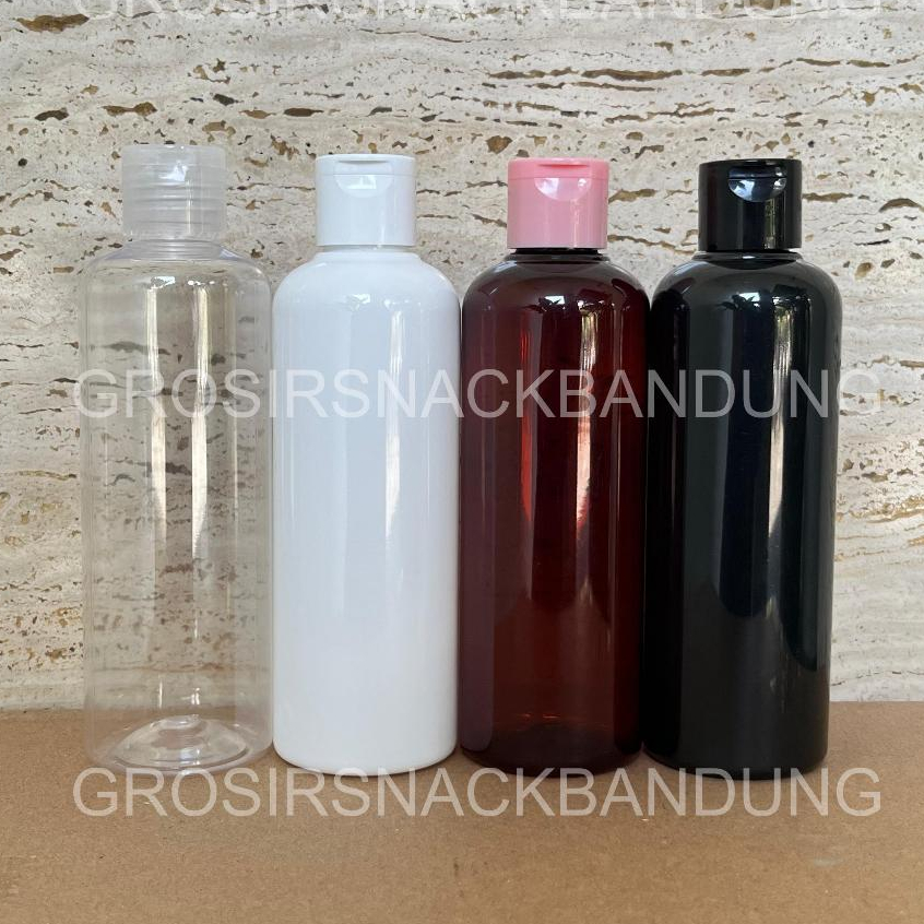 Botol PET 250ml - Tutup Fliptop / Botol PET BR 250ml Fliptop