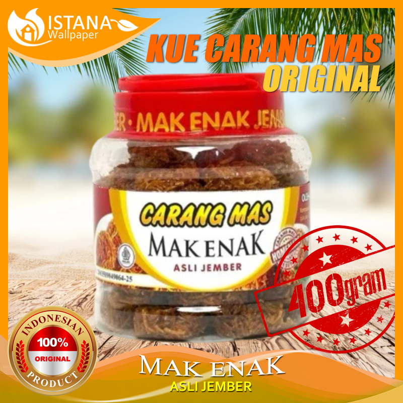 

CARANG MAS 400 GRAM - MAK ENAK ASLI JEMBER / Rasa Sangat Enak