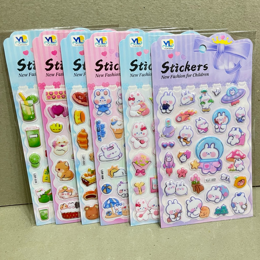 

Stiker Anak-anak / Stiker Plastik / Stiker Lucu