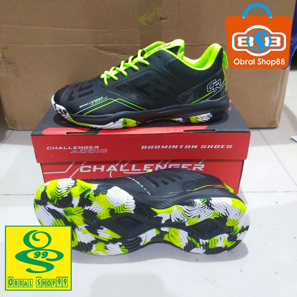 SEPATU BADMINTON HI-QUA CHALLENGER ADDIC ORIGINAL