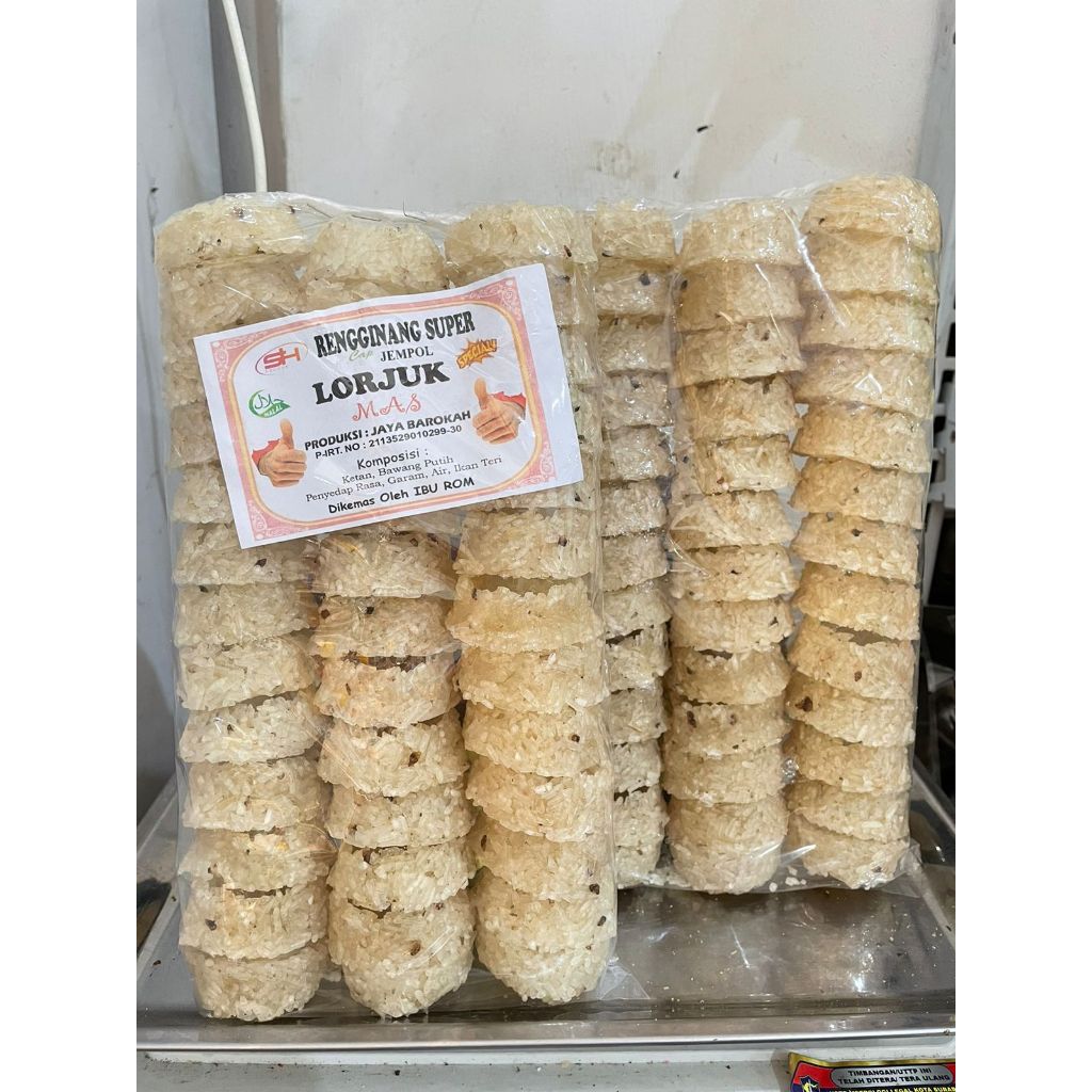 

Rengginang Lorjuk Mentah Khas Madura