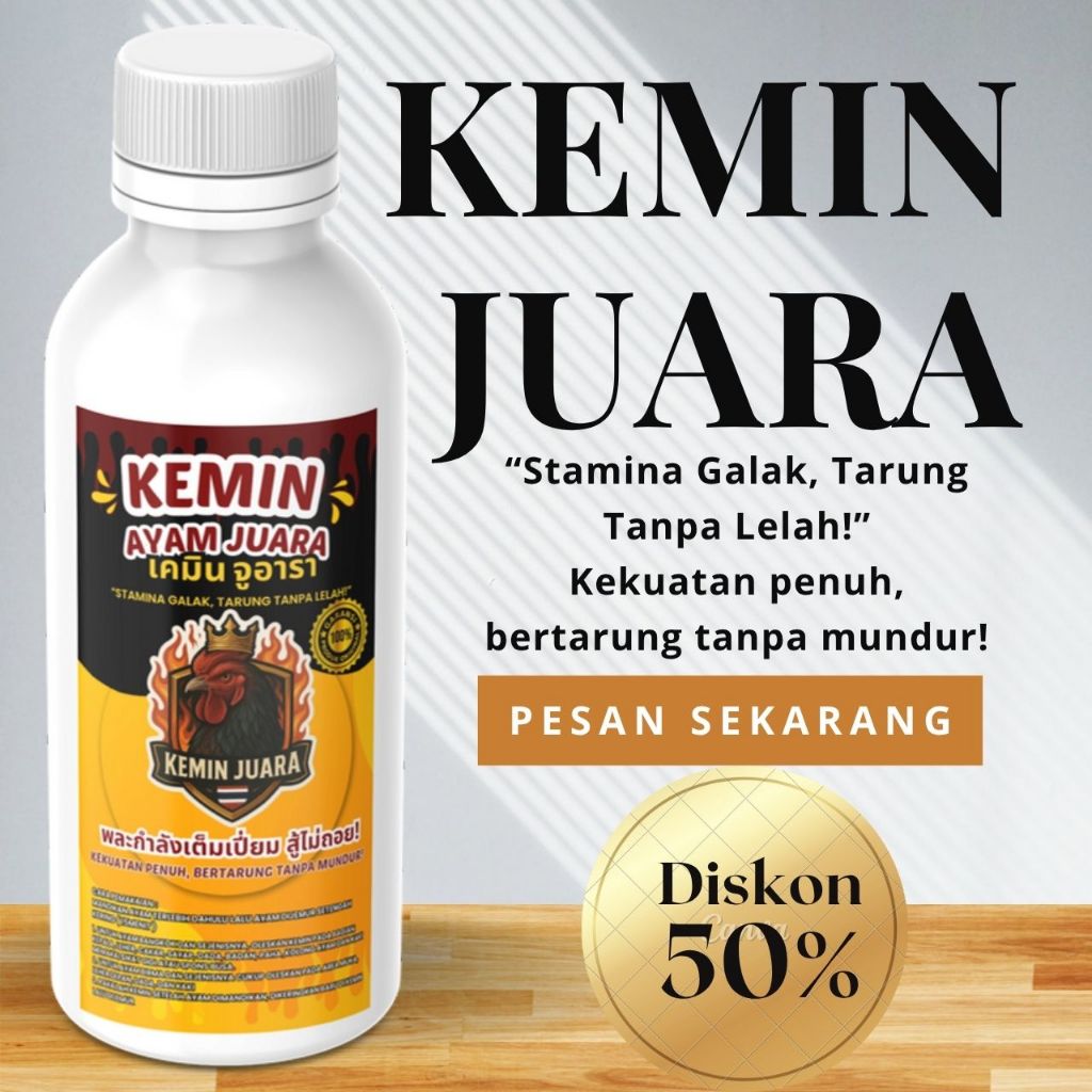 KEMIN BADAN AYAM ADUAN JUATA Thailand Kaki Kulit Tebal isi 250ml Original