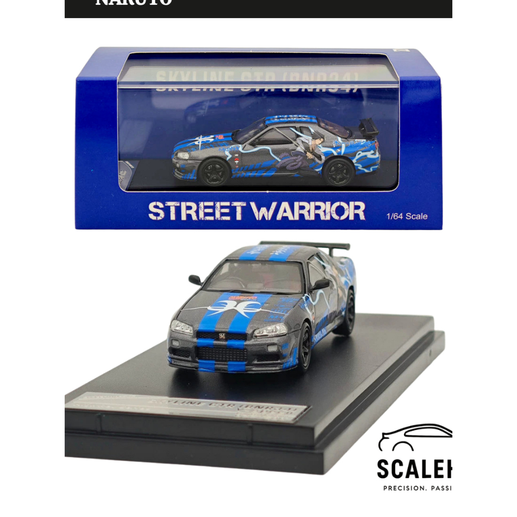 Street Warrior 1/64  Nissan Skyline r34 V-SPEC