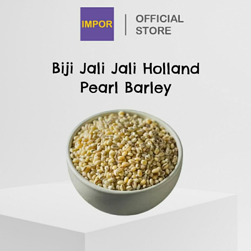 

Biji Jali Jali Holland Pearl Barley 500 Gram