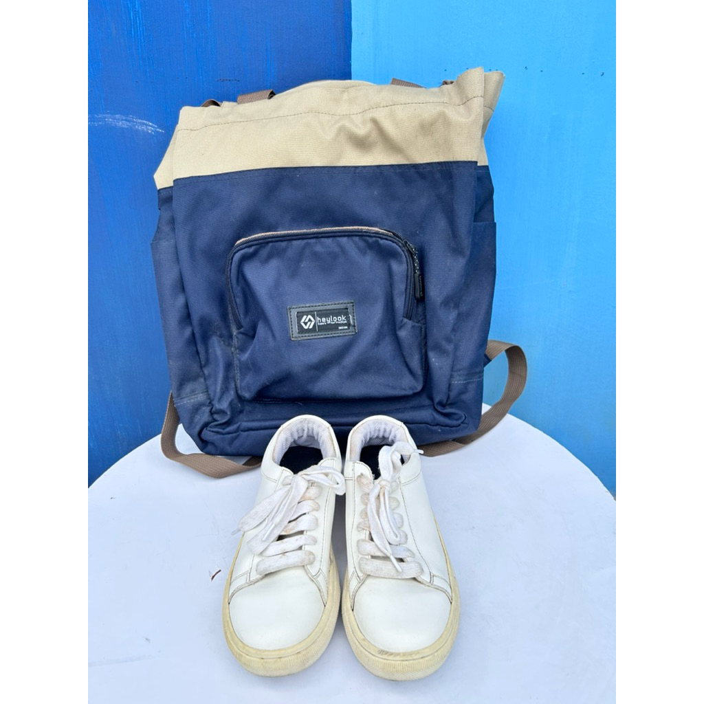 TAS DAN SEPATU (SEPATUNYA MEREK GIO CARDIN)