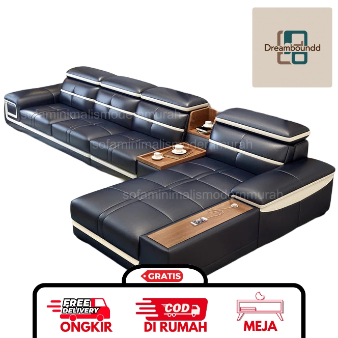 Sofa Ruang Tamu Minimalis Modern L Shape