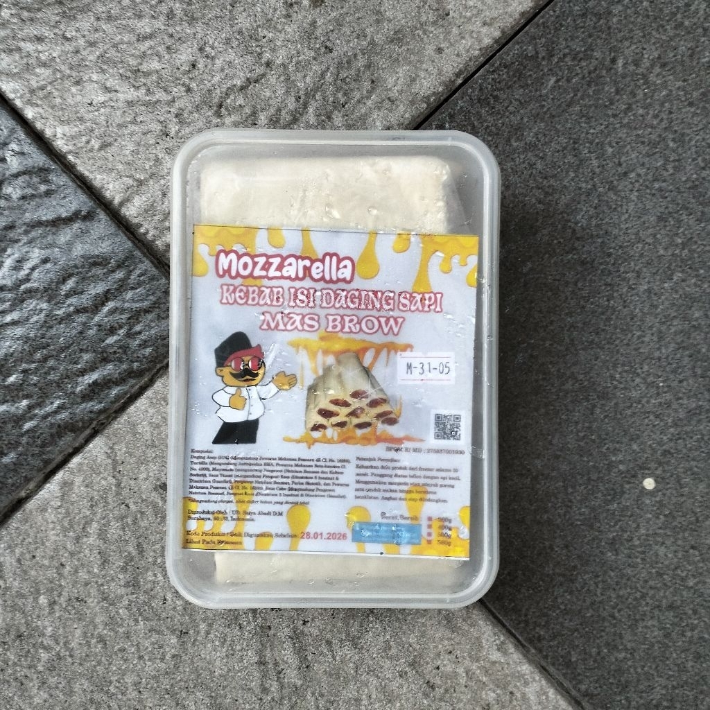 

Kebab Mozarella 600gr