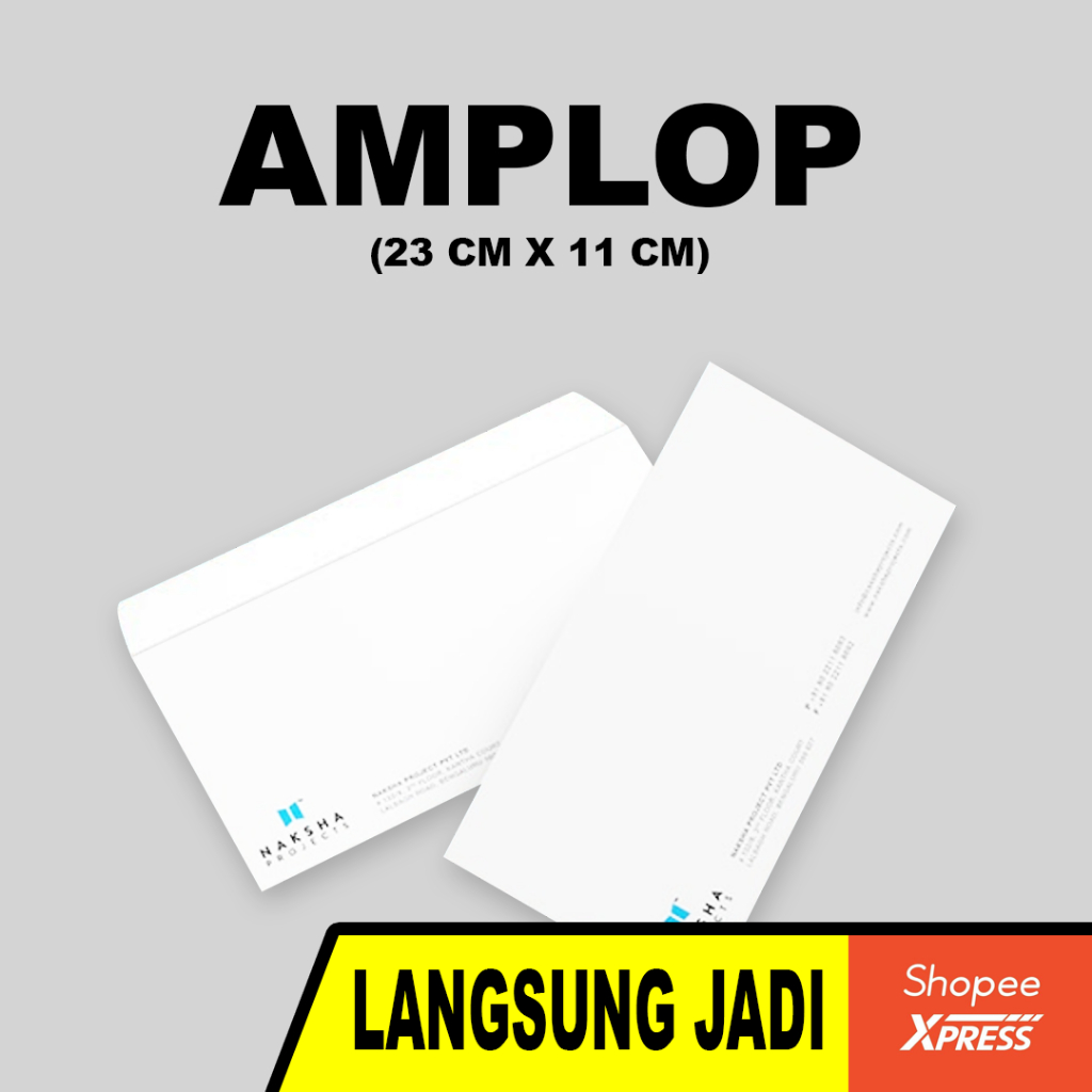 

CETAK AMPLOP - LANGSUNG JADI KIRIM INSTANT