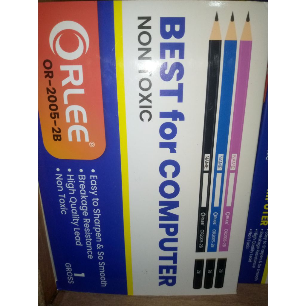 

PENSIL 2B ORLEE (12pcs) KUAT
