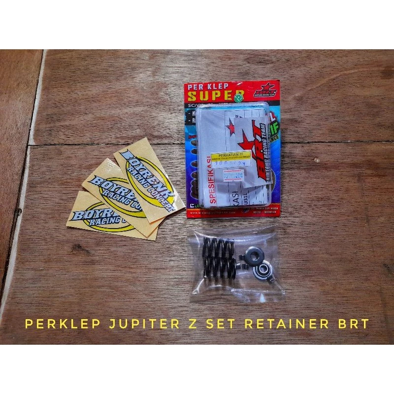 PER PIR KLEP RACING JUPITER Z SET RETAINER BRT-BOYRENK RACING CONCEPT