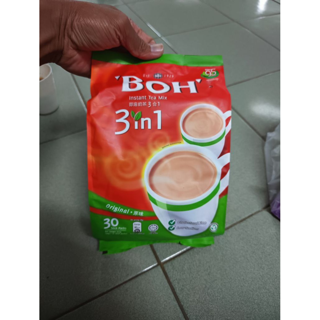 

Boh Teh tarik khas Malaysia original isi 30 paket/stik