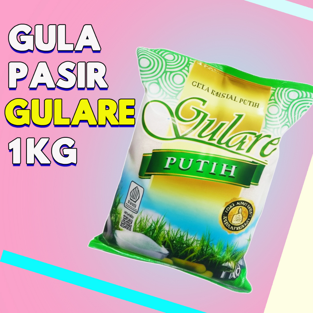 

GULARE GULA PASIR 1 KILO tebu GULA PUTIH GULA PASIR KRISTAL WHITE SUGAR 1 KG