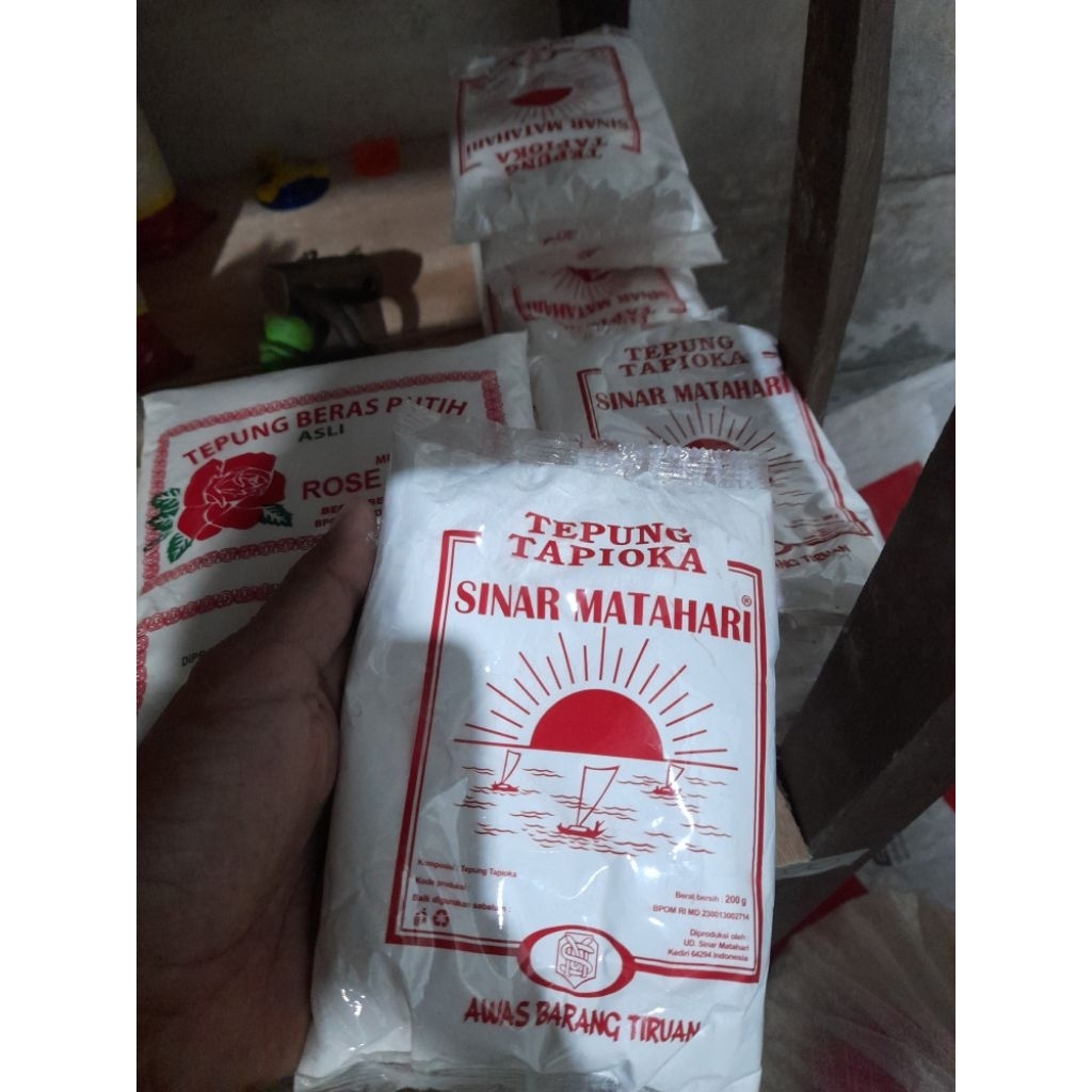 

Tepung Tapioka sinar matahari