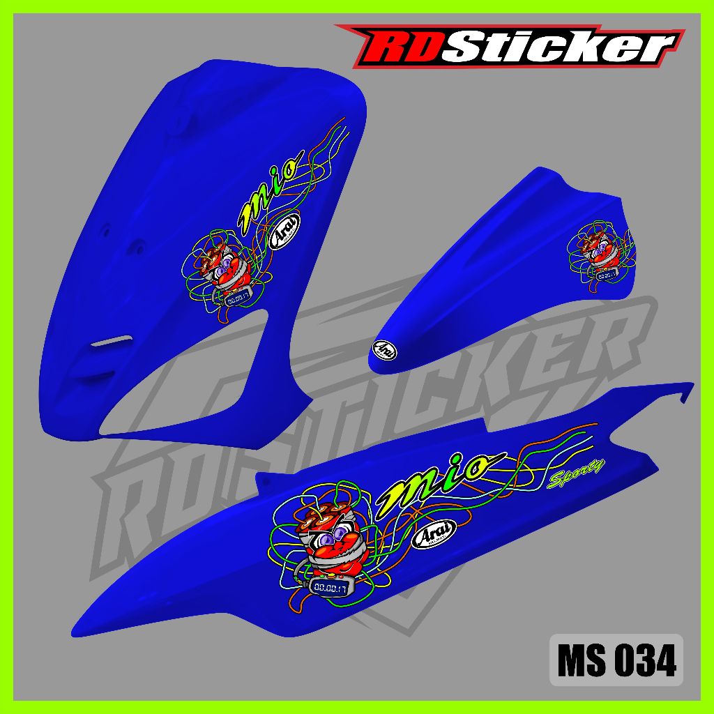 STRIPING MIO SPORTY ARAI