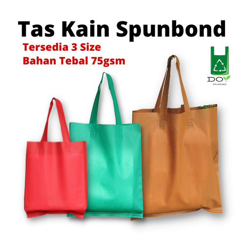 

DOY - Tas Kain Spunbond Goodie Bag Tali Tebal | Tas Belanja Spunbond 75gsm
