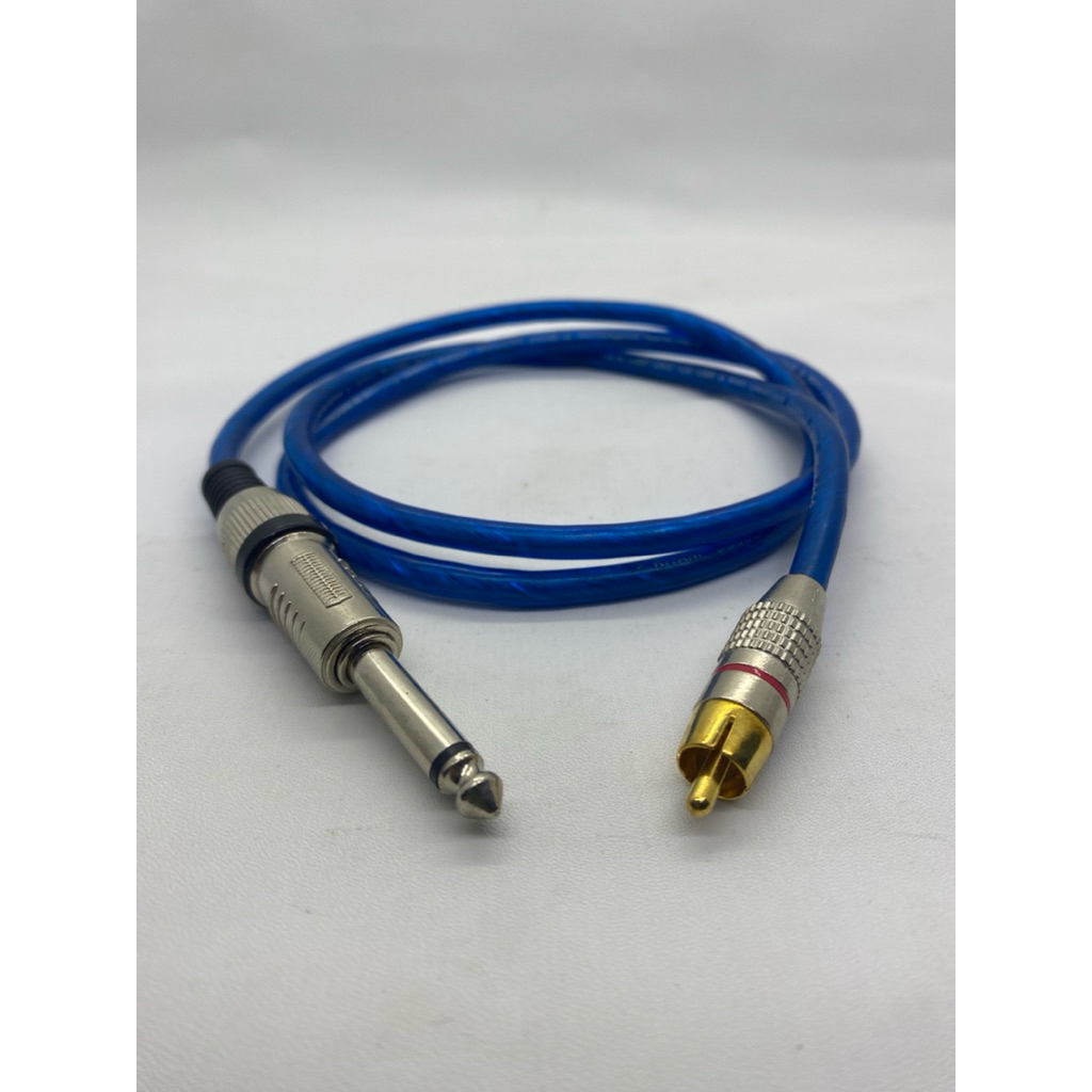 Kabel jack akai 6,5mm to rca 1,5mm Kabel jack rca 1,5mm to akai 6,5mm