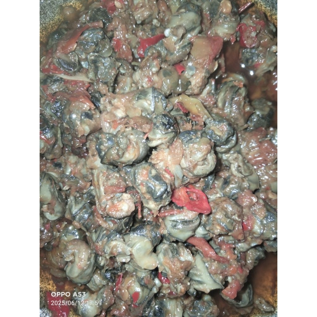 

sambal tutut / tutut balado pedas tanpa bahan pengawet 100gr - 250 gr