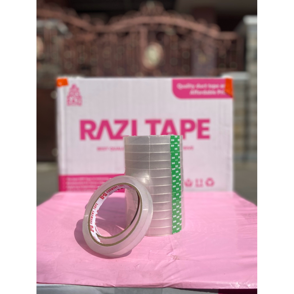 

solasi/lakban bening 12mm*72yard 1 slop 12pcs