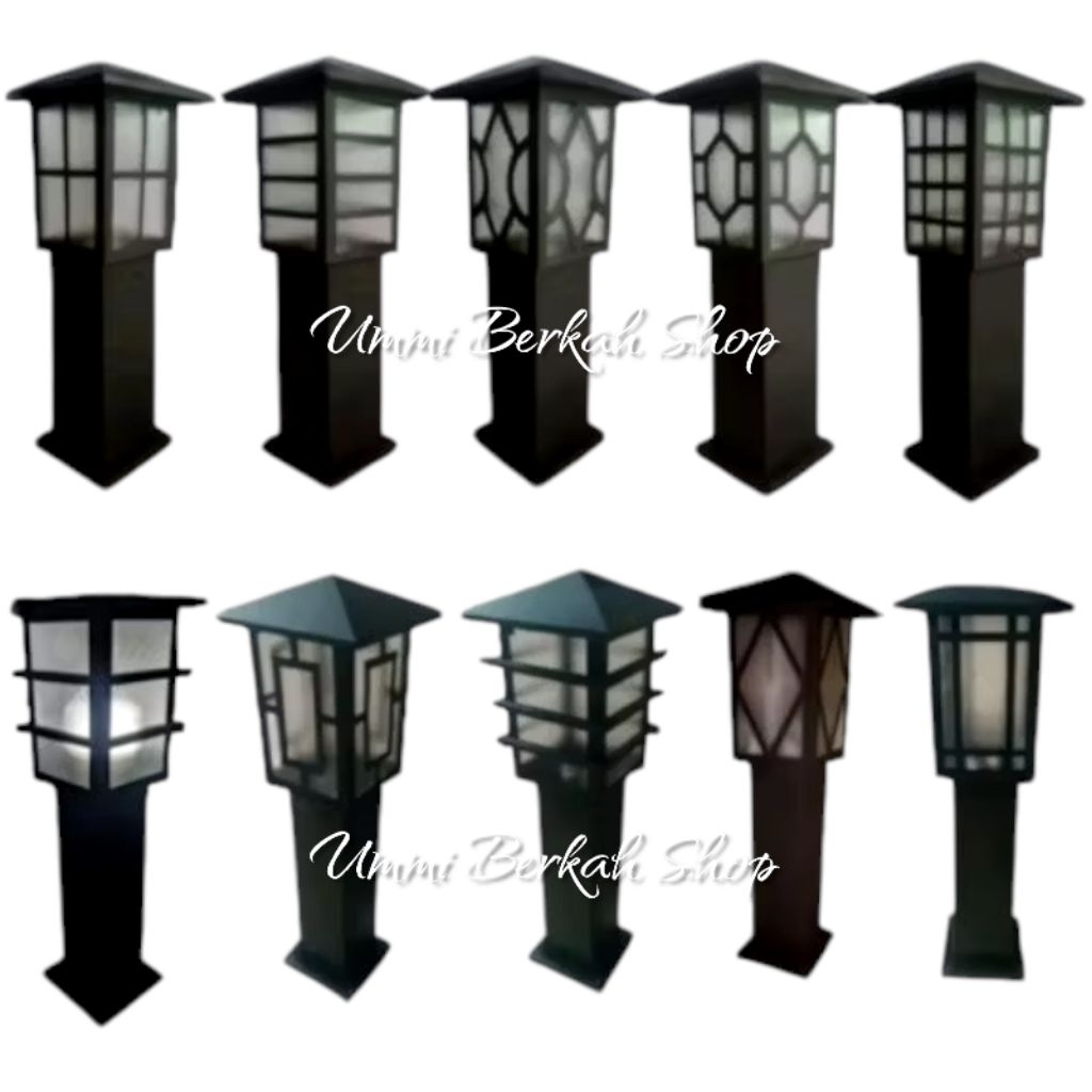 Lampu Taman Lampu Hias outdoor Lampu tiang Taman