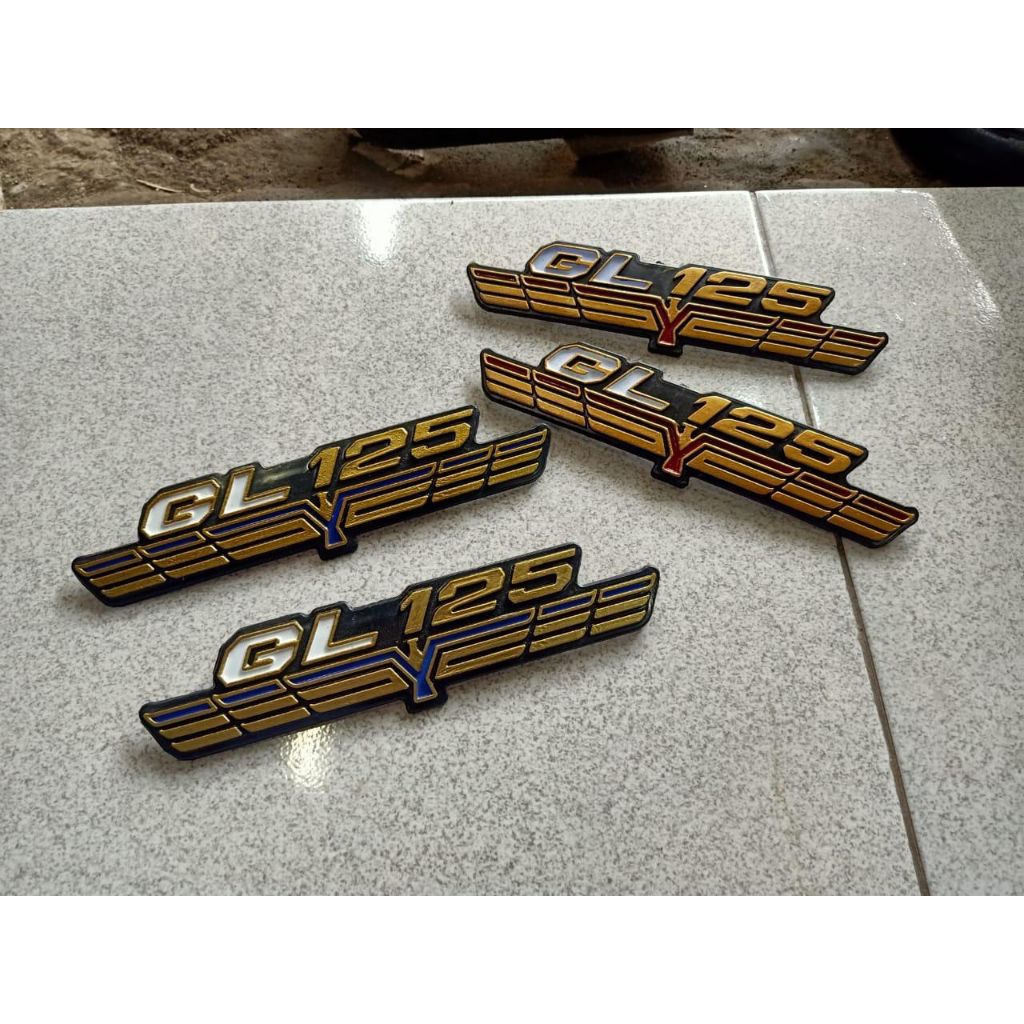 EMBLEM BOX AKI GL100 EMBLEM BOK AKI GL125 GARUDA LOGO BOX GL100 GL125