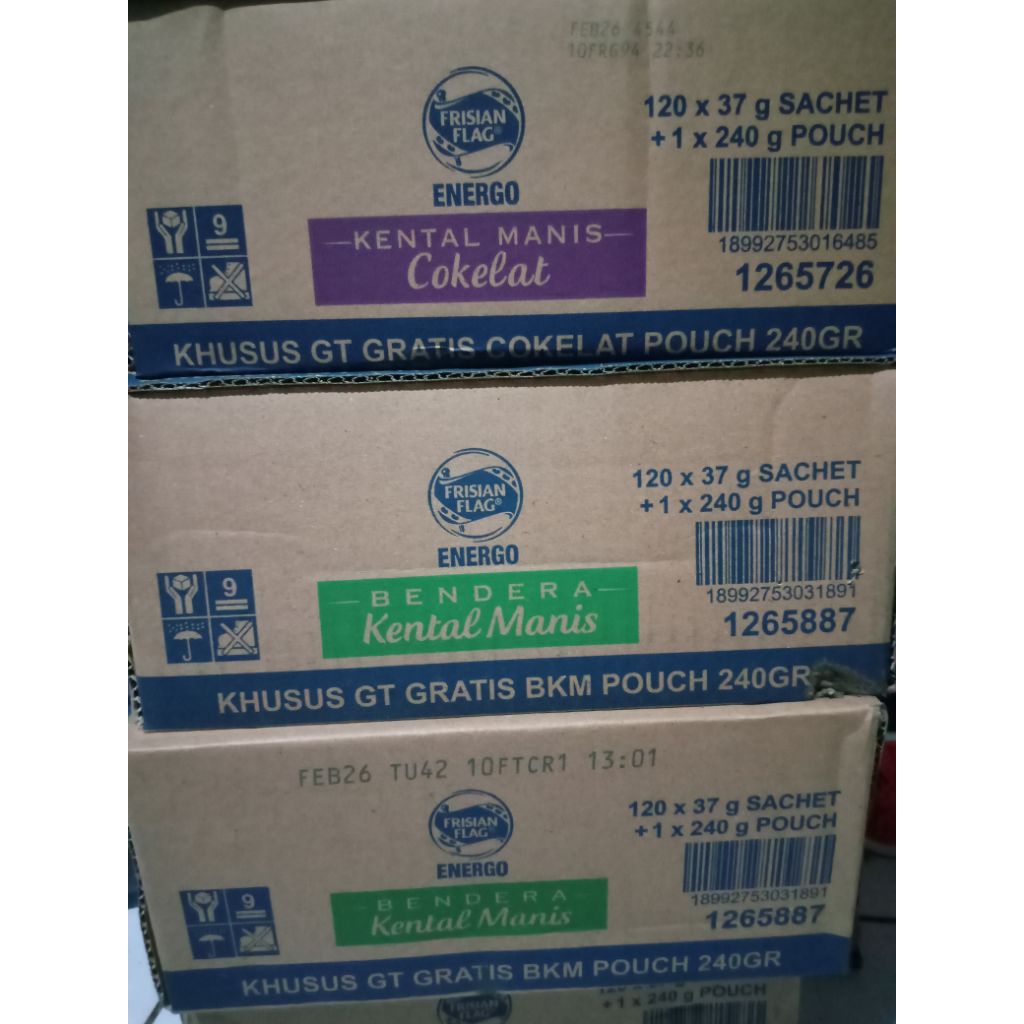 

SKM 1 karton EDISI KHUSUS ada bonus susu pouch di dalamnya ED FEB 2026