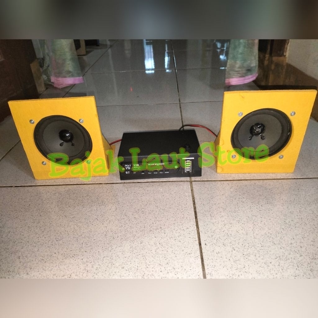 Amplifier Mp3 bluetooth + speaker 4 inch [DIY]