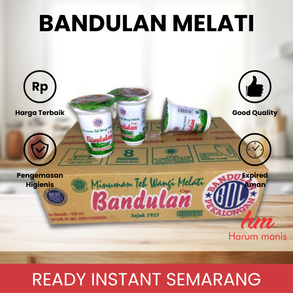 

Teh Bandulan Melati 180ml asli Pekalongan Instant Semarang