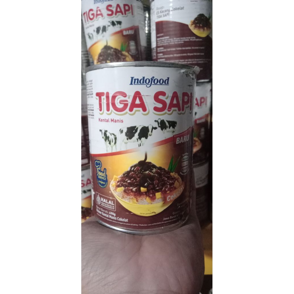 

SUSU KENTAL MANIS COKELAT 490gram CAP TIGA SAPI