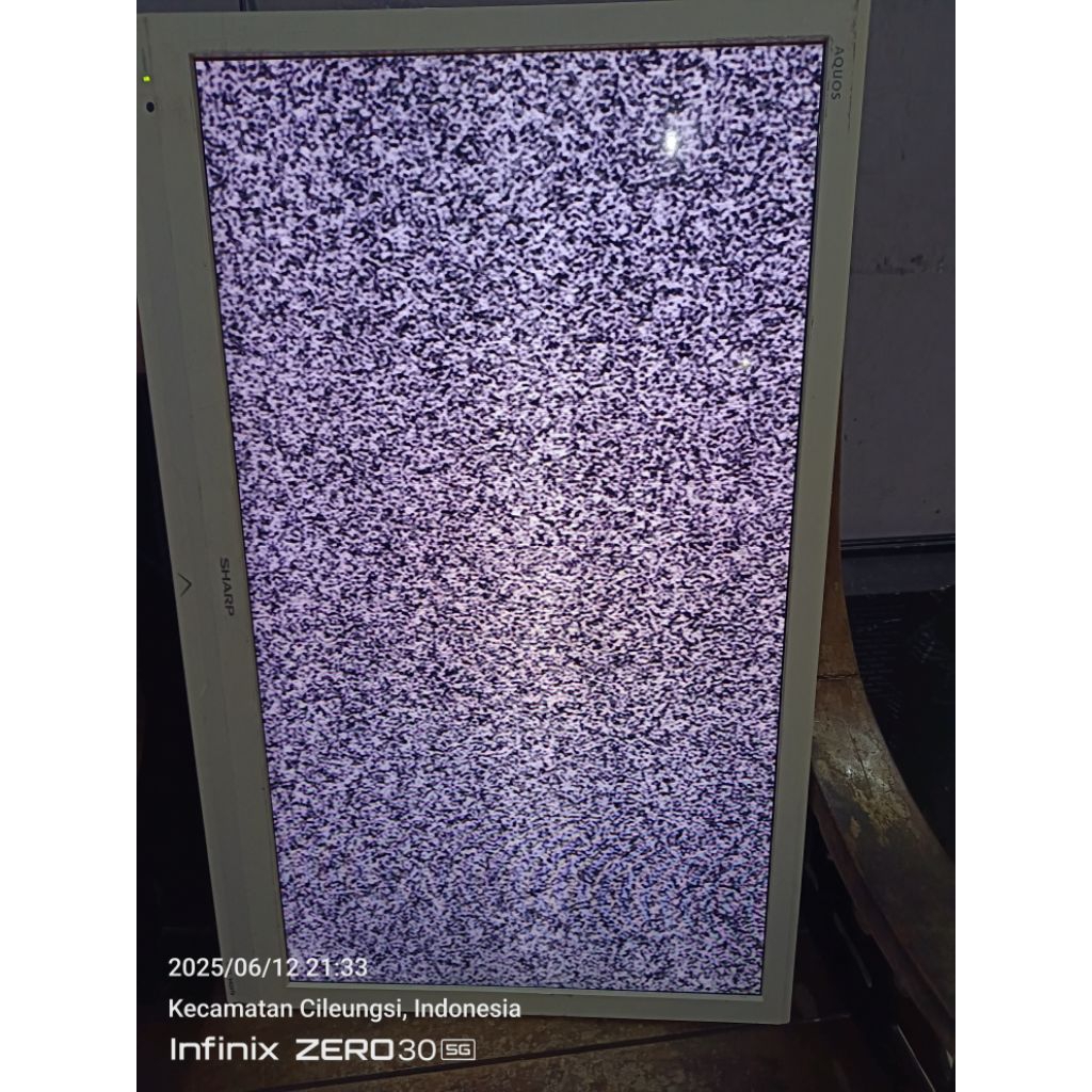 panel tv led sharp 32inc 32le/32sa 10 cof sesui foto