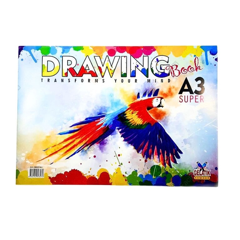 

KODE G15A 1 Pcs Gelatik Buku Gambar A3 Super Murah Drawing Book