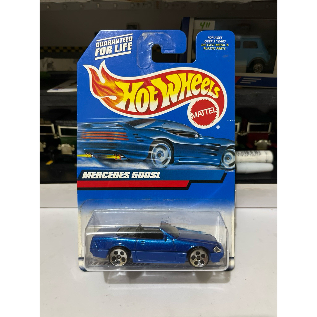 Hot Wheels Blue Card Mercedes 500SL