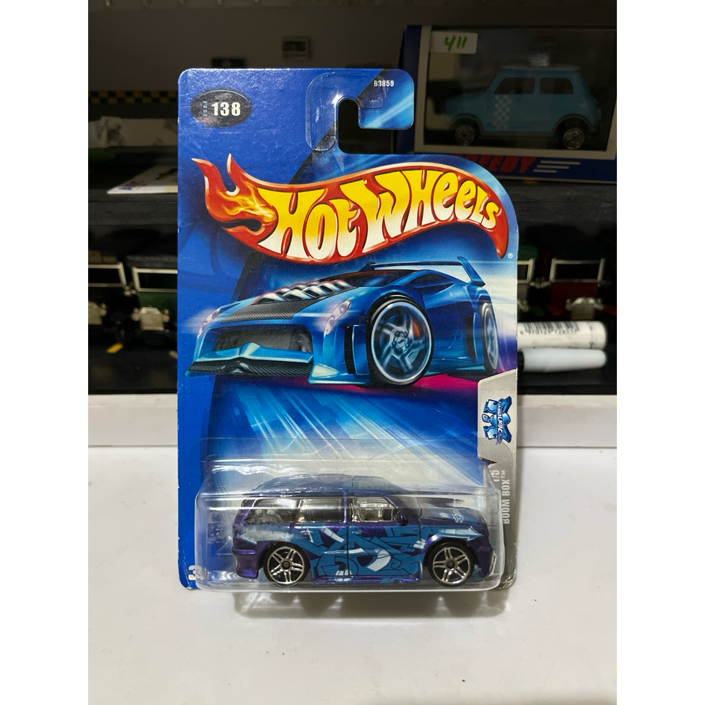 Hot Wheels Blue Card Boom Box