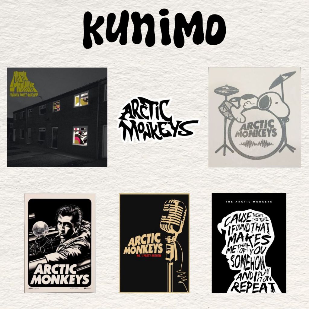 

STICKER BAND STAGE 14 [ARCTIC MONKEYS, BLACK PINK, BEASTIE BOYS]