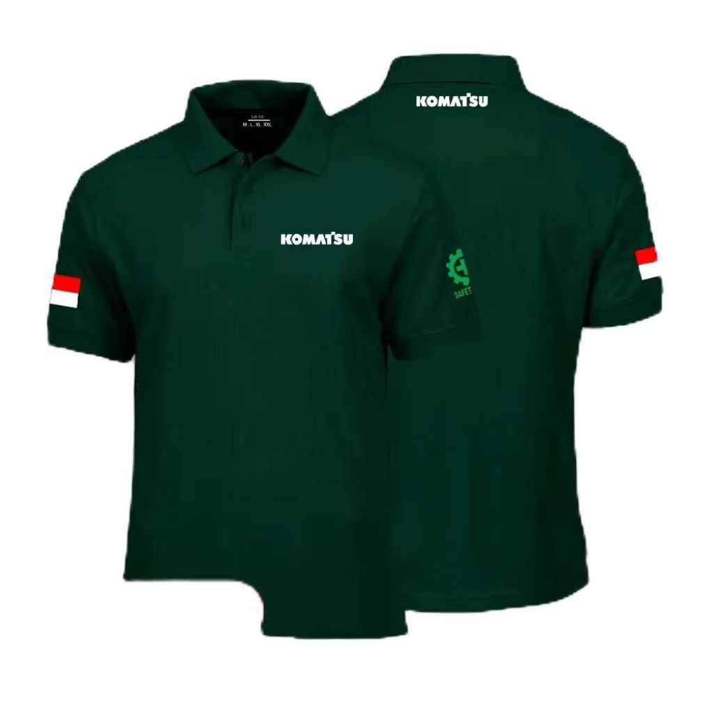 KAOS POLO BERKERAH KOMATSU LOGO SIMPLE COD // KAOS BERKERAH KOMATSU COD // KAOS POLO BERKERAH KOMATS