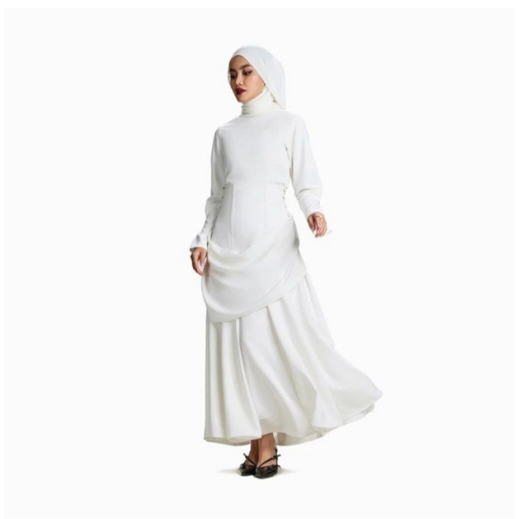 Lafiye - Prime billow skirt Chalk TERMURAH ‼️| by lafiye