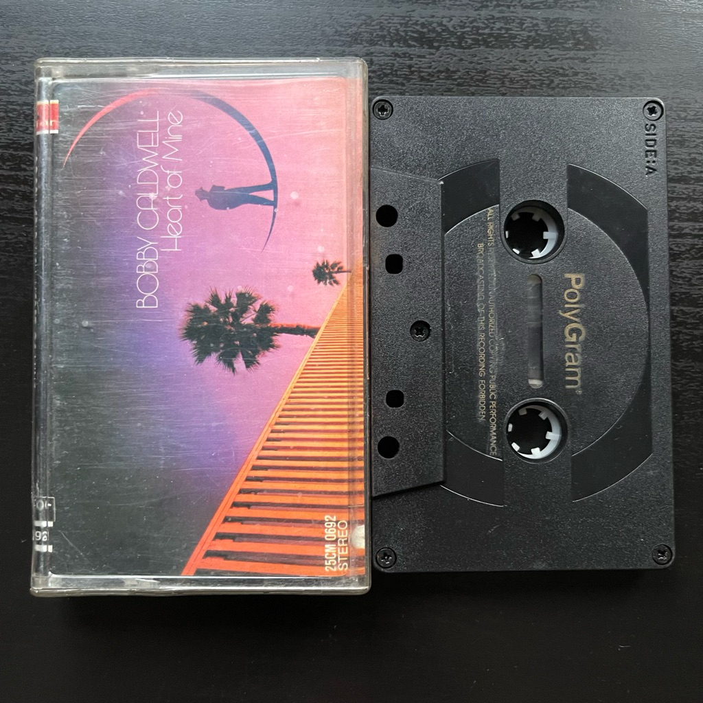 Kaset Pita - Bobby Caldwell - Heart Of Mine